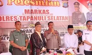 Kapolres Tapsel: Peresmian Mapolres Tapsel yang Baru Kado Terindah HUT Bhayangkara Ke-77