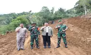 Tinjau Lokasi TMMD, Bupati Dolly Bangga Kemanunggalan TNI-Rakyat Terwujud