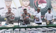 Ditresnarkoba Polda Metro Jaya Tangkap Kurir Narkoba Sabu 36 Kilogram