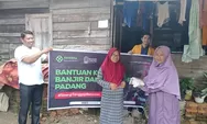 Tanggap Bencana Padang, Sinergi Foundation Salurkan Bantuan Pangan
