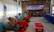 Peringati Hari Bhakti Adhyaksa ke-63, Kejari Batang Gelar Donor Darah