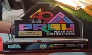 Pemkab Humbahas Juara III Pemandu Pavilium Terbaik Diajang PRSU