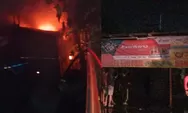 Bengkel Motor di  Jalan Raya Sirkuit Sentul Terbakar, 4 Unit Damkar Dikerahkan