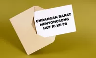 Contoh Undangan Rapat 17 Agustus 2023 untuk RT, Desa, dan Karang Taruna, Singkat, Padat, Terstruktur