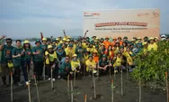 Usung Semangat Tumbuh Bersama, Danamon Tanam 10.000 Pohon Mangrove di Pantai Tirang Semarang