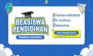 Yuk Daftar Beasiswa Pendidikan Pemimpin Indonesia, Total Bantuan Rp 4 Juta Per Penerima Beasiswa