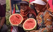 Panen Raya Semangka Desa Bango, Bupati Demak Dorong Petani Beralih ke Pupuk Organik
