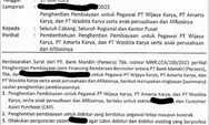 Blacklist! Pegawai BUMN Karya, anak perusahan, dan afilisasinya kini tidak bisa akses pembiayaan Bank BUMN