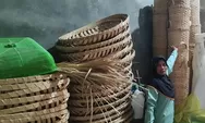 Melihat Kampung Pengrajin Anyaman Bambu di Demak, Ada yang Ekspor hingga Amerika
