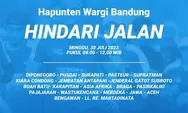 Hindari Jalan Ini, Ada 11 Ribu Pelari Pocari Sweat Run Indonesia 2023 di Bandung