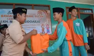 Rayakah Tahun Baru Islam MI NU KH Mukmin Sidoarjo Gelar Bakti Sosial