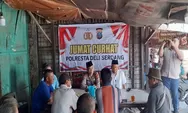 Polresta Deli Serdang Laksanakan Kegiatan Jumat Curhat dengarkan Keluh Kesah Masyarakat.
