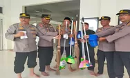 Polres Bireuen Gotong Royong di Masjid Taqwa Muhammadiyah Diapresiasi PDM Bireuen 
