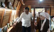 Saat Plt Bupati Bogor Terkesan dengan Kisah Lady Diana yang Dilukis di Atas Batu Kali di Rumah Budaya HMA