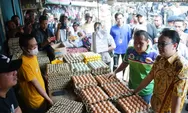 Pantau Pasar Bukit Sulap, Wamendag Cek Ketersediaan dan Harga Bapok