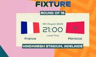 Prediksi Skor Prancis vs Maroko Piala Dunia Wanita 2023 Babak 16 Besar, Prancis Unggul Performa Tim