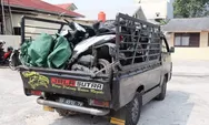 Ditutupi Terpal, Polres Pringsewu Gagalkan Penyelundupan Enam Motor Hasil Curian