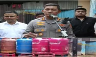 Pangkalan Pengoplos Gas Subsidi di Delitua Digerebek, Polrestabes Medan: Pelaku Untung  Rp 5-8 jJta per Minggu