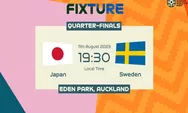 Prediksi Skor Jepang vs Swedia Piala Dunia Wanita 2023 Hari Ini, H2H Jepang Unggul dan Performa Tim