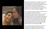 Mengenal Gejala Kanker Limfoma Hodgkin yang Dialami Suami Tasya Kamila 