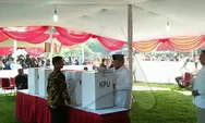 Nyoblos di Bogor, Prabowo Optimistis Menang Pilpres