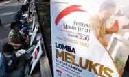 Kota Bogor Gelar Lomba Melukis di Trotoar Kebun Raya Jelang HUT RI