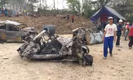 Korban Tewas Kecelakaan Maut Tol Cipularang Hangus Terbakar