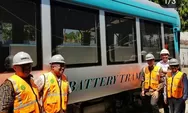 Dedie Rachim Uji Coba Trem Baterai