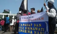 Aliansi Umat Islam Bogor Gelar Aksi Tuntut Sukmawati Diadili