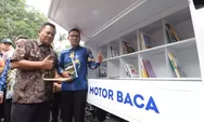 Emil Serahkan Hibah 24 Motor Baca ke Kabupaten dan Kota