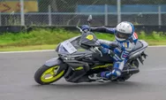 Jajal All New Aerox 155 Connected, Begini Komentar Pembalap Muda Galang Hendra Pratama