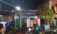 Ruko di Wirobrajan Hangus Terbakar: Diduga Korsleting