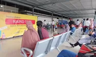 1.000 Penumpang Lakukan Rapid Test Antigen di Stasiun Tugu