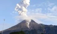 Sabtu Siang, Merapi 2 Kali Muntahkan Awan Panas
