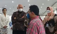 Menkop Teten Masduki Pantau Vaksinasi Pelaku UMKM di JEC