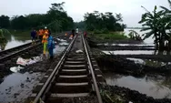 11 Perjalanan Kereta Terganggu Akibat Banjir Batang