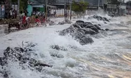 BMKG: Gelombang Laut Selatan Jateng Capai Tinggi 6 Meter
