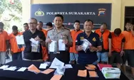 Polres Surakarta Periksa 13 Tersangka Terlibat Narkoba