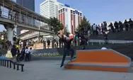 Komunitas Skateboard Surprise Anies Resmikan Skatepark