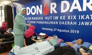 Rayakan Hari jadi, Ikatan Wanita Bank Jateng Gelar Donor Darah