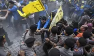 Demo di DPR Ricuh, Sejumlah Mahasiswa dan Polisi Terluka