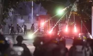 Demo Ricuh, Terdengar Bunyi Ledakan Beruntun