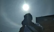 Halo Matahari Muncul di Langit Kudus