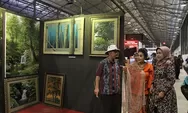 Karya lukis Perupa Nusantara Dipamerkan di Rest Area Banjaratma