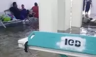 Hujan Lebat, Banjir Genangi Ruang IGD RSUD Sidoarjo