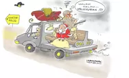 Kartun Natal 2019: Sinterklas Kena Razia Satpol PP