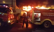 Bangunan Pabrik Lilin di Semarang Terbakar, Tak Ada Korban Jiwa
