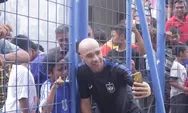 Datang Latihan Pertama, Bruno Silva Diserbu Fans PSIS
