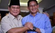 Prabowo Bahas Utang Kampanye Pemilu 2019, Begini Tanggapan Sandiaga Uno