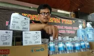 Polda Jateng Dalami Kasus Penimbunan Masker dan Cairan Antiseptik